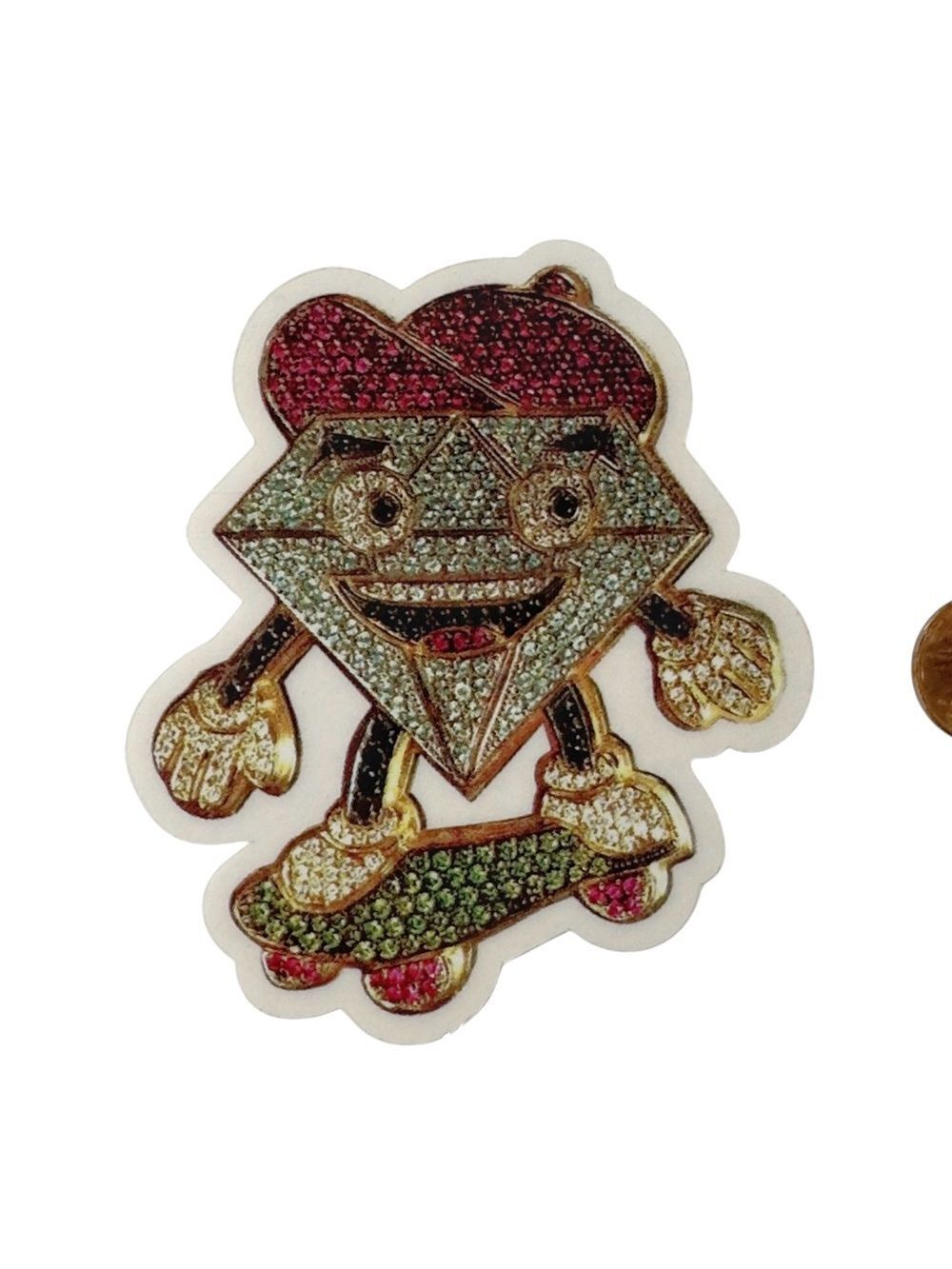 Diamond Supply Co. x Lil Cutty x Ben Baller Streetwear Skateboard Sticker
